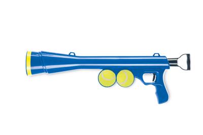 Beeztees fetch ballenschieter - hondenspeelgoed - blauw - 60x20x8cm