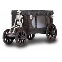Halloween Decoraties My Other Me Schedel Koets 18 x 31 x 18 cm Zwart - thumbnail