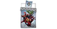 Marvel Avengers Dekbedovertrek De Hulk, Black Widow, Iron Man en Thor - 140 x 200 cm - Polyester - thumbnail