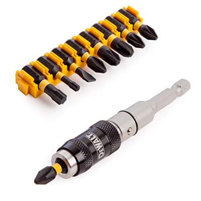 DeWalt Accessoires IMPACT Torsion 10-delige zwenkbare bithouder met schroefbits - DT70518T-QZ - thumbnail