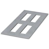 Phoenix Contact 1415243 Adapterplaat RVS, NBR Zilver-grijs 1 stuk(s) - thumbnail