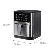 Olievrije friteuse - JOCCA - 2193 - 8L - 1800 W - 30,3 x 38,3 x 35,1 cm - Roestvrij staal - thumbnail