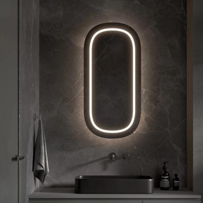 Spiegelkast Martens & Meijer Saalbach 45x90 cm met Directe & Indirecte Verlichting Rondom, Incl. Spiegelverwarming & Dimbare Sensor Spiegelkast Martens & Meijer Saalbach 45x90 cm met Directe & Indirecte Verlichting Rondom, Incl. Spiegelverwarming & Dimbare Sensor