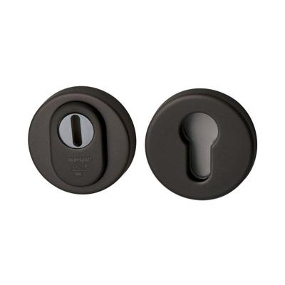 Hardbrass Nika SKG3 veiligheidsrozetten met kerntrekbeveiliging - zwart