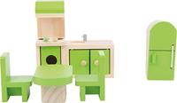 Small Foot - houten poppenhuis meubeltjes keuken, 5dlg. - thumbnail