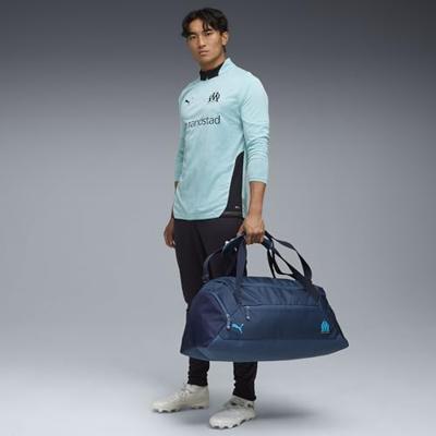 PUMA Olympique Marseille Trainingstrui 1/4-Zip 2025-2026 Lichtblauw Donkerblauw