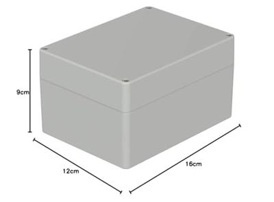 Bopla EUROMAS M 238 02238000 Industriële behuizing 160 x 120 x 90 Polycarbonaat Grijs-wit (RAL 7035) 1 stuk(s)