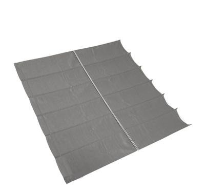 Nesling Coolfit harmonica schaduwdoek antraciet 2 x 5 meter