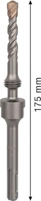 Bosch Accessoires SDS-plus opnameschacht voor doosboren met M 16 175 mm 1st - 2608598046 - thumbnail