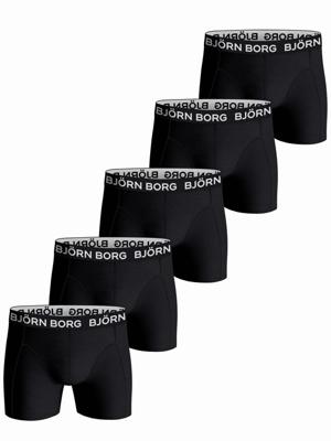 5-pack heren boxershort - Zwarte heren onderbroeken katoen - Mannen ondergoed - L - Onderbroek heren heren heren heren heren heren heren heren heren