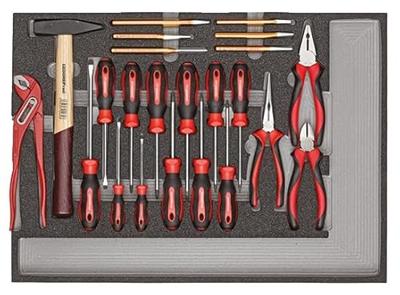 Gedore Gereedschapswagen | 6 laden | Zwart | Inclusief 129-delige set - 3300031 Gedore Gereedschapswagen | 6 laden | Zwart | Inclusief 129-delige set - 3300031