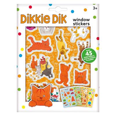 Bambolino Toys Dikkie dik raamstickers, 45dlg.