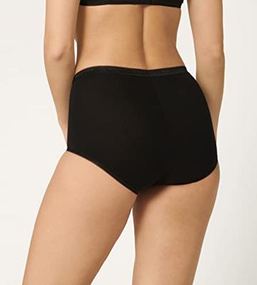 Dames Basic Maxi slip - Taille dames ondergoed katoen - Dames onderbroek - thumbnail