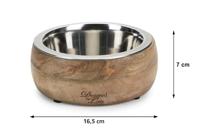 Designed By Lotte Eet- en Drinkbak Hout Hond Mandira 16,5cm - thumbnail