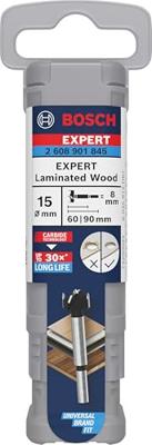 Bosch Accessoires EXPERT Laminated Wood Scharnierboor | 15 x 60 x 90 mm - 2608901845 Bosch Accessoires EXPERT Laminated Wood Scharnierboor | 15 x 60 x 90 mm - 2608901845