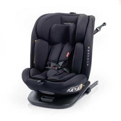 Autostoel - BABYAUTO - Garaia Vivitta - Groep 0/1/2/3 - 40/150 cm - Isofix + Top Tether - Draaibaar - Liggend - Zwart