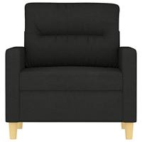 Fauteuil 60 cm stof zwart - thumbnail