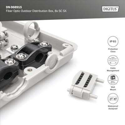 ASSMANN Electronic DN-968915 glasvezeladapter ASSMANN Electronic DN-968915 glasvezeladapter