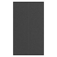 Deurmat 115x200 cm streep zwart en grijs - thumbnail