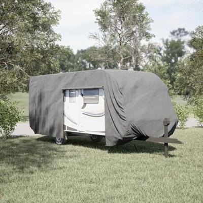 VidaXL Caravanhoes 732x250x220 cm vliesvlies grijs VidaXL Caravanhoes 732x250x220 cm vliesvlies grijs