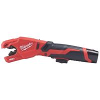Milwaukee m12 pcss-202c | m12 raptor pijpsnijder roestvast staal (2x 2.0ah accu's) - 4933479242 - thumbnail