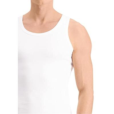 2-Pack heren hemden - Basic Tanktop - Katoenen onderhemd slim fit - Ronde hals - Zonder mouwen
