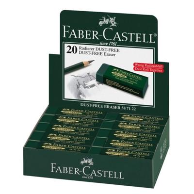 Faber Castell Gum stofvrij - Groen