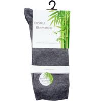 Boru Bamboo sokken - 1 paar - Hoge bamboe sokken, dames, heren - zwart, beige - thumbnail