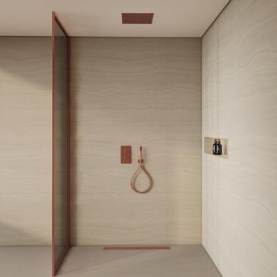 BWS Inbouw Plafondregendouche | Colorato | 30CM | met Handdouche | Geborsteld koper | SET