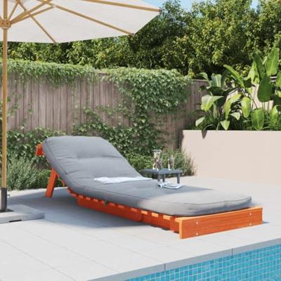 Futon slaapbank met matras 70x206x11 cm grenenhout wasbruin