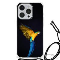 iPhone 14 Pro Case Anti-shock Papegaai - thumbnail