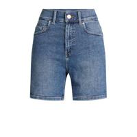 WE Fashion Blue Ridge high waist slim fit short vintage blue - thumbnail