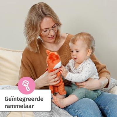 BABY BORN - Zachte vossenpop met oortjes en vingerzakjes - 26 cm - Pasgeboren