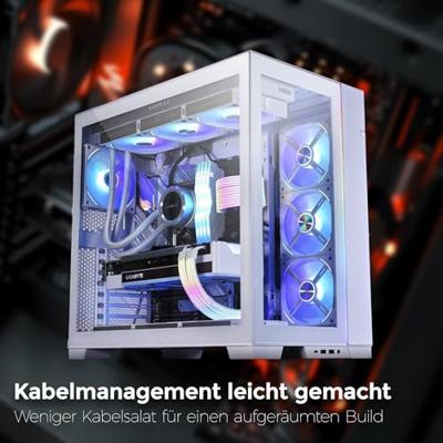 Lian Li Lian Li UNI FAN SL Wireless ARGB PWM Lüfter, 3er-Pack inkl. Controller - Revers PC-ventilator (b x h x d) 120 x 124.5 x 28 mm Lian Li Lian Li UNI FAN SL Wireless ARGB PWM Lüfter, 3er-Pack inkl. Controller - Revers PC-ventilator (b x h x d) 120 x 124.5 x 28 mm