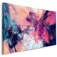 Schilderij - Abstract, Multikleur, Premium Print - thumbnail