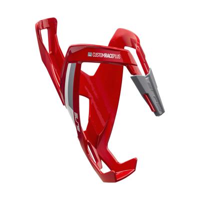 Elite bidonhouder Custom Race Plus 18,4 cm FRP rood/wit