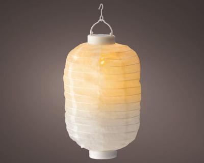 Led Solar Lantaarn Nylon (Ø20, H30) Wit Led Solar Lantaarn Nylon (Ø20, H30) Wit