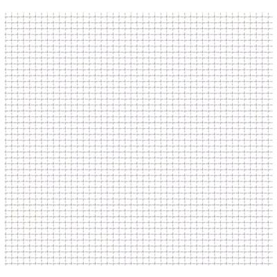 VidaXL Draadhek geweven gaas 50x50 cm 21x21x2,5 mm roestvrij staal