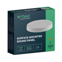 V-TAC 7873 LED-opbouwlamp Energielabel: F (A - G) 12 W Warmwit Wit - thumbnail