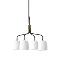 Gubi Howard Kroonluchter - 4 Arm Short - Wit - thumbnail