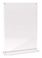 Maul 1948205 MAULvision Tafelstatief T-vorm Voor papierformaat: DIN A5 Transparant 1 stuk(s) - thumbnail