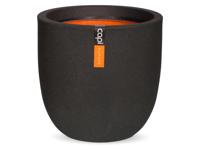 Capi Bol Smooth 43x41cm Zwart - thumbnail