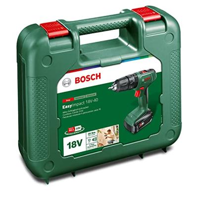 Bosch Groen EasyImpact 18V-40 | Accuklopboorschroevendraaier | met twee standen | Incl. Accu en Lader - 06039D8107 - thumbnail