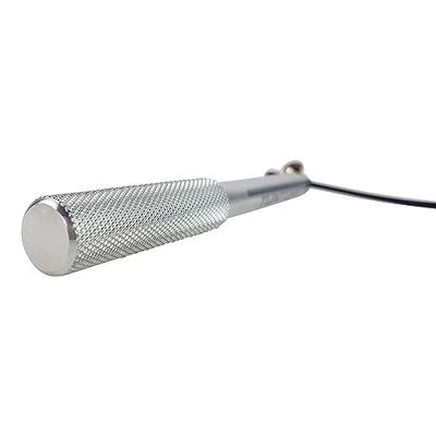 Tunturi verstelbare springtouw l staal l alu handvatten met lagers l 300 cm l zilver - thumbnail
