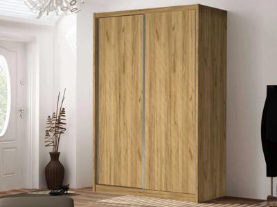 Kast KARL 2 schuifdeuren gouden eik Kast KARL 2 schuifdeuren gouden eik