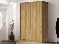 Kast KARL 2 schuifdeuren gouden eik - thumbnail