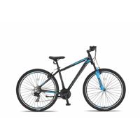 Umit Mirage Cropped MTB 29 Inch 50 cm Unisex 21V V Brakes Zwart/Blauw - thumbnail