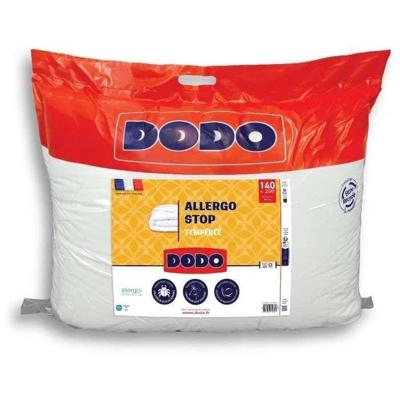DODO - Dekbedovertrek Temperate 300 g/m² - ALLERGO STOP - 140 x 200 cm - Wit