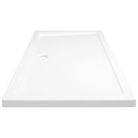 Douchebak rechthoekig 70x120 cm ABS wit - thumbnail