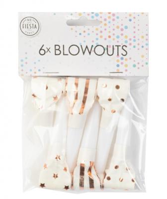 Roltoeters Glitz Rosé Goud (6st)